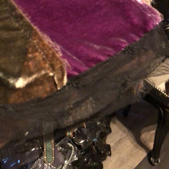 Reb Collections velvet midi skirt one of a kind! - Picture 4 of 4